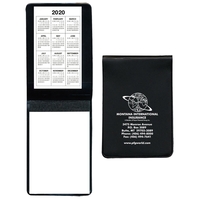 Standard Vinyl Memo Book with 30-Page Pad