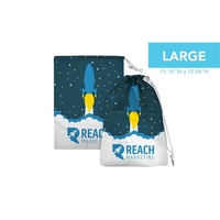 Full Color Cinch Pouch - Large