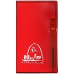 Translucent Vinyl Cover Monthly Planner with Matching Pen