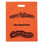 Halloween Plastic Die Cut/Orange - Pumpkin Row - Flexo Ink