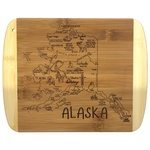 A Slice of Life Alaska Serving & Cutting Board