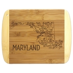 A Slice of Life Maryland Serving & Cutting Board