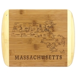 A Slice of Life Massachusetts Serving & Cutting Board