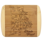 A Slice of Life Rhode Island Serving & Cutting Board