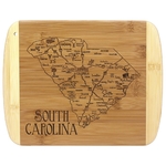 A Slice of Life South Carolina Serving & Cutting Board