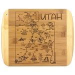 A Slice of Life Utah Serving & Cutting Board