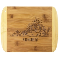 A Slice of Life Virginia Serving & Cutting Board