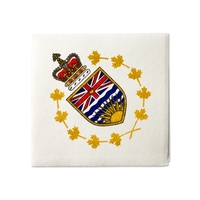 Beverage napkins, 1/4 fold, 5" x 5" folded, 10" x 10"... from ASI 88200 TK...