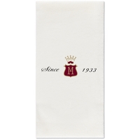 Dinner napkins, 1/8 fold, 4 1/4" x 8 1/2" folded, 17"... from ASI 88200 TK...