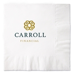 White 2-Ply Beverage Napkin