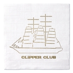 White Semi-Crepe 1-Ply Beverage Napkin