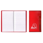 Translucent Vinyl Cover Tally Book with Flat Matching Pen