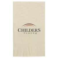 Vanilla 2-ply dinner napkin with 1/8 fold, 4 1/4" x 7... from ASI 88200 TK...