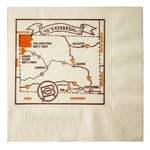 Vanilla 2-Ply Beverage Napkin