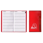 Translucent Vinyl Cover Address Book with Flat Matching Pen