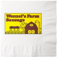 White 3-ply 100% luncheon napkin.... from ASI 88200 TK Sorg's - A Div of Arch...