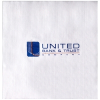 White 1-Ply Luncheon Napkin Over-All Linen Emboss