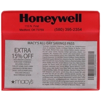 Magnetic Backed Coupon Case