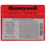 Magnetic Backed Coupon Case