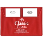 Document Case with Two Pockets on the Flap