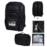 RFID laptop backpack and briefcase with several pockets and added features......