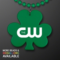 Green Shamrock Medallions (Non Light Up)