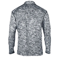 1/4 Zip with double-needle hem, Self-fabric collar with 8" locking zipper,......