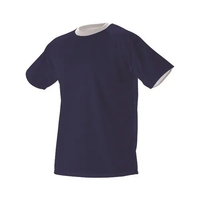 Adult mesh jersey with double thickness body, modified raglan sleeves,...