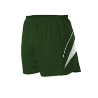 Men's track shorts with single ply body with tricot knit liner,... from ASI...