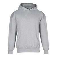 Youth hooded sweatshirt with no drawcord, two-ply hood, Spandex reinforced...