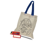 Coloring Tote with Crayons