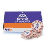 Sugar Cookie Mailer - Corporate Color Nonpareil Sprinkles