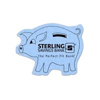 6" Piggy Bank Compressed Sponge