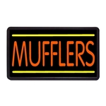 13" x 24" Simulated Neon Sign - Cars/Auto