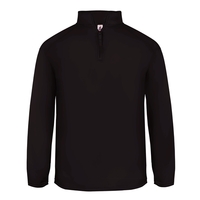 Fleece 1/4 zip with self-fabric collar with 9" locking zipper, 2... from ASI...