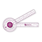 Goniometer Ruler Stock Shape (3.18"x13") Clear Plastic