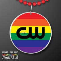Rainbow Flag Circle Medallion... from ASI 34194 ALightPromos