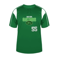 Adult shirt with two button placket, Double-needle hem.... from ASI 37461...