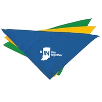 Small Triangle Pet Bandana w/ Screen Print