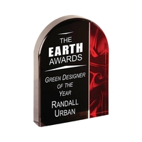 7" Arcb Red Velvet Acrylic