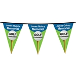 30' PVC Triangular Pennant String