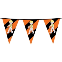 PVC Triangular pennant string; 100'.... from ASI 80228 Quinn