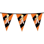 100' PVC Triangular Pennant String