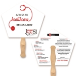 Church Shape Hand Fan