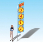 15ft. Advertising Banner Flag - Sales