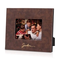 Chocolate faux leather frame with black velvet case.... from ASI 84592 St...