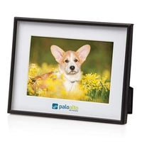 Created with a deep-set white matte board and ebony finished metal... from...