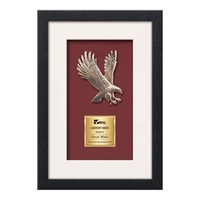The Primrose Eagle Framed Award features a hand cast, polished and... from...