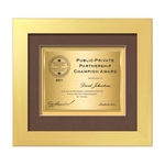 Premier Certificate TexEtch - Gold