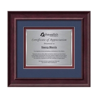 Calder Certificate TexEtch - Mahogany